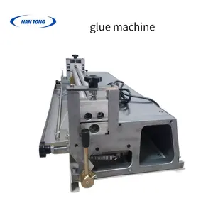 Semi Automatic Paper Board Glue Machine Stainless Steel Pasting Gluing Machine