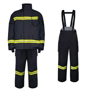 Firefighter Gear Nomex IIIA EN469 Fireman Uniform Fire Service Suit For Fireman