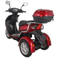 Diskon sepeda roda tiga listrik dewasa, dapat disesuaikan mekanik 60V 500W 3 roda