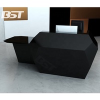 Bureau réception de Salon de beauté, petite Table de réception avec Surface solide, Design personnalisé