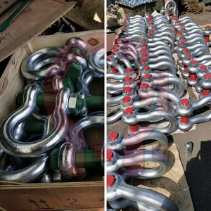 HLM <span class=keywords><strong>double</strong></span> mâchoire chape pivot manille mâchoire et oeil pivotant g-403 mâchoire pivot de levage - Product Image 3