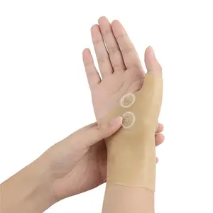 Gel Pols Brace Magnetische Therapie Silicone Pols Artritis Druk Corrector Massage Handschoenen