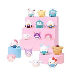 Echte runde Serie Blind Bag Blind Box Süße Ornamente Coole Lomie Hello Kitty - Product Image 1