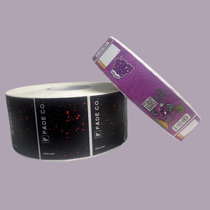 Etiquetas de metal de papel de aluminio dorado de gama alta personalizadas, vino, alcohol, grabado en relieve, embalaje adhesivo, bebida, cerveza, embalaje - Product Image 2