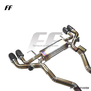 Escape de aleación de titanio con sonido gruñido Catback para <span class=keywords><strong>Bmw</strong></span> <span class=keywords><strong>M8</strong></span> F91 F92 F93 4,4 T S63 <span class=keywords><strong>V8</strong></span> con válvulas de silenciador accesorios de coche tubos - Product Image 5