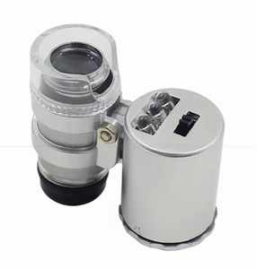 Mini <span class=keywords><strong>microscope</strong></span> de taille 60x <span class=keywords><strong>Microscope</strong></span> de détection de monnaie <span class=keywords><strong>Microscope</strong></span> illuminé à LED - Product Image 2
