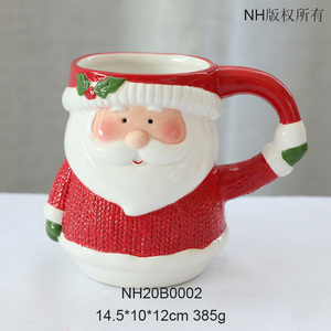 <span class=keywords><strong>Tazas</strong></span> de cerámica personalizadas para café y Navidad, taza de galletas de muñeco de nieve con bolsillo, novedad de <span class=keywords><strong>2022</strong></span> - Product Image 3