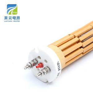 Laiyuan 380V <span class=keywords><strong>3KW</strong></span> कस्टम चीनी मिट्टी अटेरन हीटर हीटिंग तत्व - Product Image 2