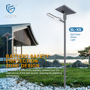 ไฟถนนแบบแยกส่วน GCOTS 60W 80W กันน้ำระดับ IP66 ยี่ห้อ Olar สำหรับเทศบาล รุ่น SL-XS60 ไฟถนนพลังงานแสงอาทิตย์แบบแยกส่วน - Product Image 1