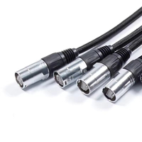Connecteur mâle RJ45 de type Ethercon, plaqué nickel, boîtier en alliage de zinc, prise de câble XLR pour écran LED de scène
