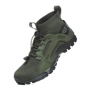 Scarpe da <span class=keywords><strong>Trekking</strong></span> da uomo scarpe da passeggio leggere e traspiranti scarpe da <span class=keywords><strong>Trekking</strong></span> da esterno basse in pelle - Product Image 1