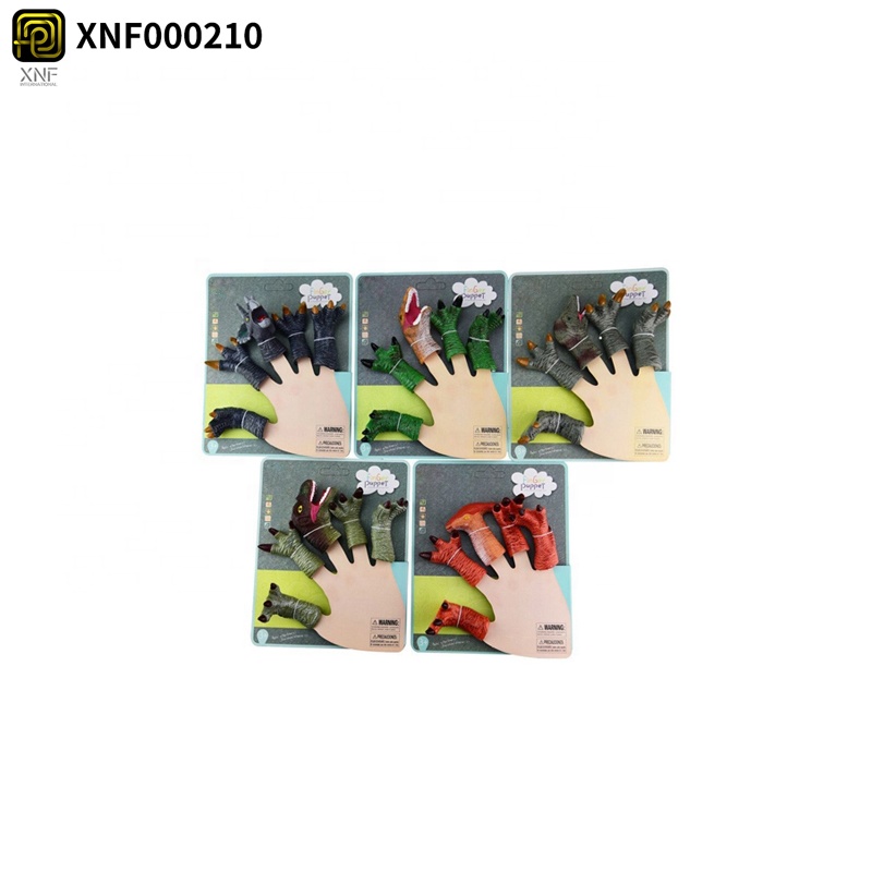 New creative mini finger puppet toy animal finger puppet