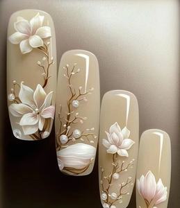 Lot de 10 pinceaux à ongles en nylon durables avec manche en bois, personnalisables avec logo OEM pour manucure - Product Image 6