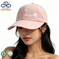 Gorra Deportiva de Béisbol Ligera de Secado Rápido con Orificio para Cola de Caballo y Logotipo Bordado Personalizado de Fábrica para Mujer, Uso Diario al Aire Libre
