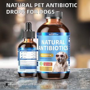 Antibióticos Líquidos para Mascotas, Cuidado Natural con Antibióticos para Perros y Gatos, Alivio de Picazón por Alergia, Apoyo Inmunológico, Alto Contenido de Proteínas - Product Image 2