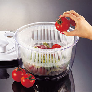 Accesorios de Cocina de Última Moda, Escurridor de Verduras de Plástico Mini para Secado Rápido con Tazón - Product Image 4