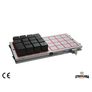 Portabrocas magnético electroperpermanente para fresado de polos de 75mm - Product Image 1