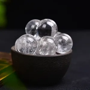 Honneur de cristal nouvelle boule de cristal clair naturel artisanat de cristal gravé 3D personnalisé
