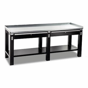 Banco de trabajo 506 Tac con superficie de acero de 72 pulgadas x 30 pulgadas, mesa de taller resistente para garaje con estante de almacenamiento - Product Image 1