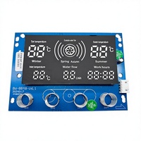 Calentador de Agua Eléctrico Termostático Inteligente de 5500W, Montado en Pared, con Controlador PCB, para Uso Doméstico