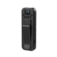 Caméra de sécurité à clipser avec lentille rotative HD Video Voice Recorder Pen Mini Body Camera