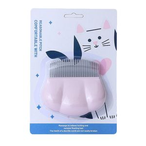 Commercio all'ingrosso gatto cane <span class=keywords><strong>spazzola</strong></span> peli Pet fornitore cane e gatto strumento di demattazione <span class=keywords><strong>per</strong></span> gatti toelettatura pulito pettine - Product Image 5