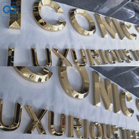 Letrero de Bienvenida para Puerta Principal, Letras de Canal Doradas Personalizadas, Letrero 3D, Letrero de Tienda, Letras Metálicas, Logotipo, Número de Casa para Edificio