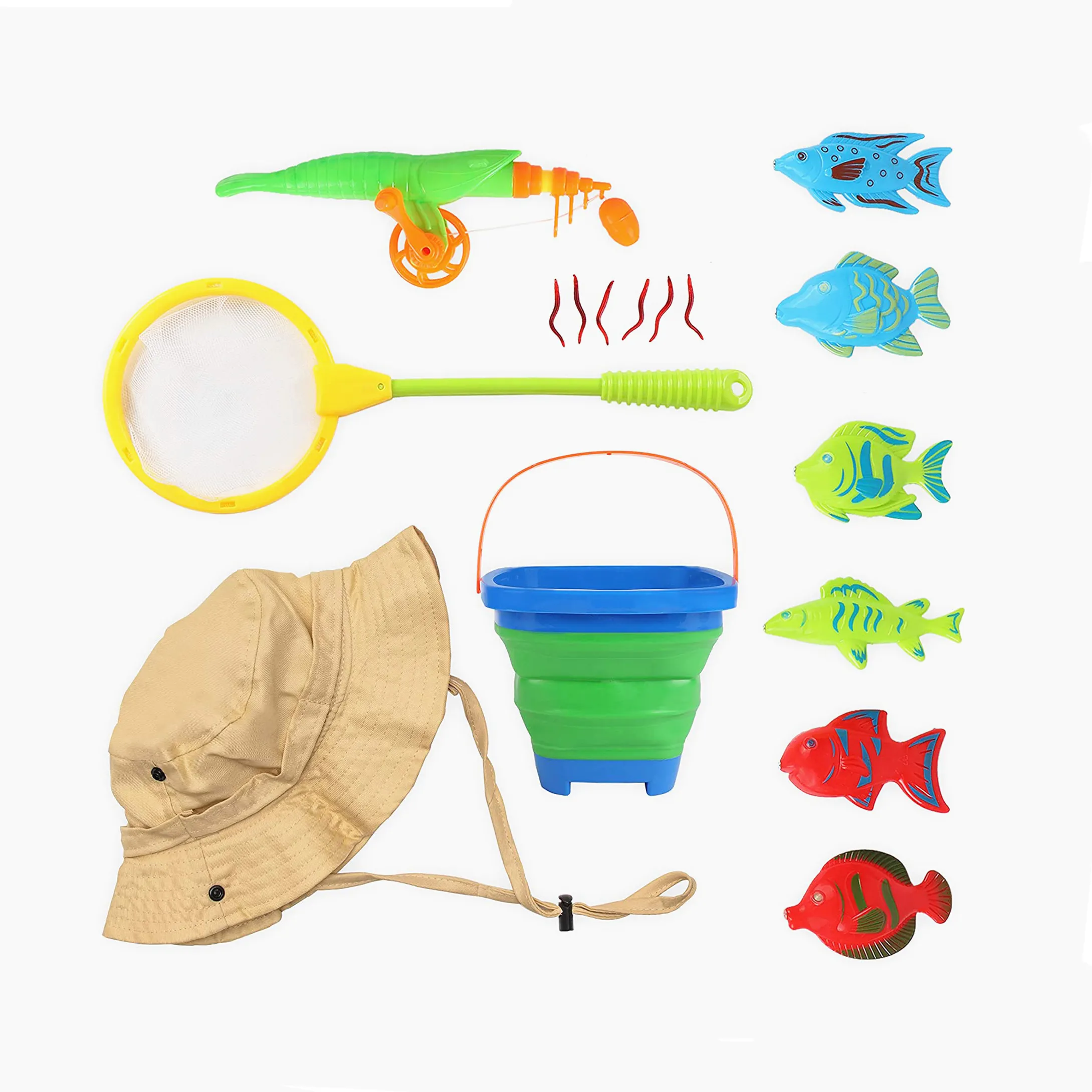 Roman çocuk manyetik balıkçılık <span class=keywords><strong>oyun</strong></span> aracı oyuncak oyna Pretend oyuncak şapka