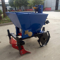 Semoir à pommes de terre à une rangée / Semoir pour motoculteur agricole, pour semis, plantation et repiquage, 8-18 CV, profondeur de travail 150-250 mm, garantie 1 an