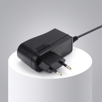 Adaptateur d'alimentation CCTV 5V 9V 12V 8-12W pour éclairage LED, en matériau PC, sortie AC/DC, prise secteur, certifié CE