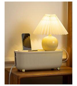 USB cavo di gestione del cavo scatola di stoccaggio flessibile e pieghevole Desktop Organizer per la presa di memoria - Product Image 4