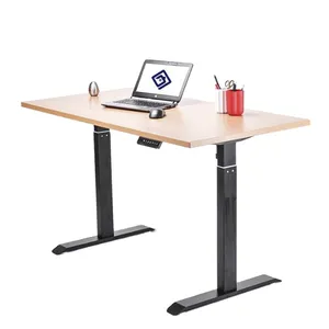 Adjustable Computer Bed Table Portable Standing Desk Laptop Bed Tray Desks with Cup Holder and Folding Legs Laptop Tables
