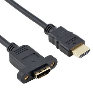 Cáp Nối Dài <span class=keywords><strong>HDMI</strong></span> Mạ Vàng 30Cm 50Cm 60Cm 1M 1.5M Đực Sang Cái Có Vít Gắn Bảng <span class=keywords><strong>V1.4</strong></span> Cho HDTV PSP 1080P - Product Image 1