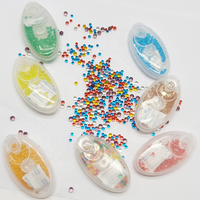 Cigarettes saveur naturelle menthol capsule tubes filtrants boules d'écrasement applicateur pop cigarettes rafale pour fumer