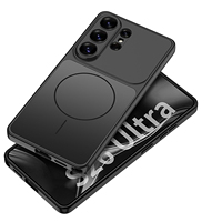 Étui de téléphone magnétique sans fil antichoc GKK Luxury PC 4 couleurs pour S26/S25/S24/S23 Ultra