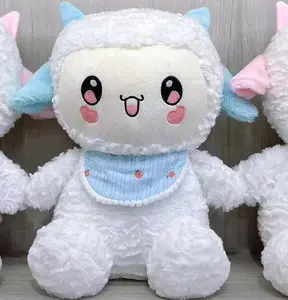 Boneka mainan boneka domba lucu grosir mainan super lembut hadiah bantal anak-anak Pria Wanita