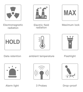 Mastfuyi FY8812 Rilevatore di Radiazioni Elettromagnetiche ad Alta Precisione Misuratore EMF Tester di Campo Elettronico - Product Image 6