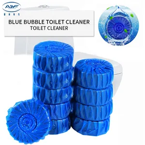 Bloco de limpeza automático de vaso sanitário, 25g epa certificado tigela vaso sanitário tablet azul