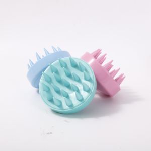 Pettine per Lavaggio Capelli da Uomo, Prezzo Negoziabile, Forma Ovale Personalizzabile, Impermeabile, Materiale TPR, Spazzola Massaggiante per Doccia - Product Image 5