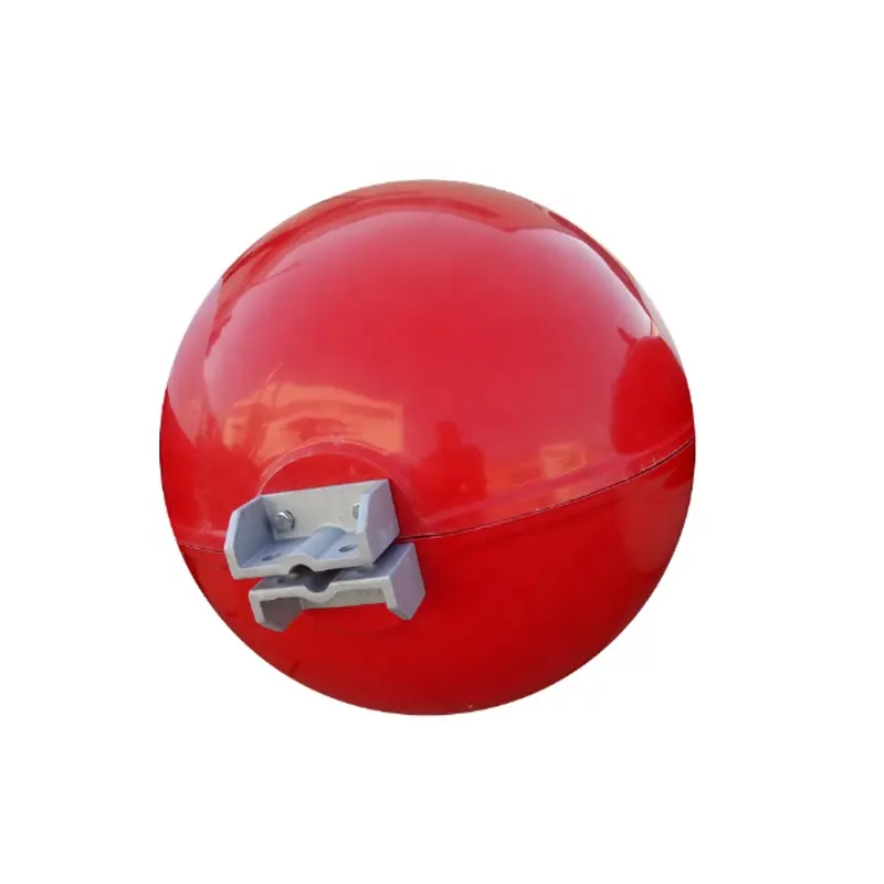 Factory Custom 400mm Fiberglass Aircraft Warning Spheres FRP Aviation Warning Ball High Voltage Line Marker Ball
