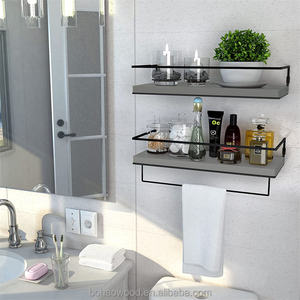 الخشب رف معلق على الحائط رف كتب رف معلق - Product Image 4