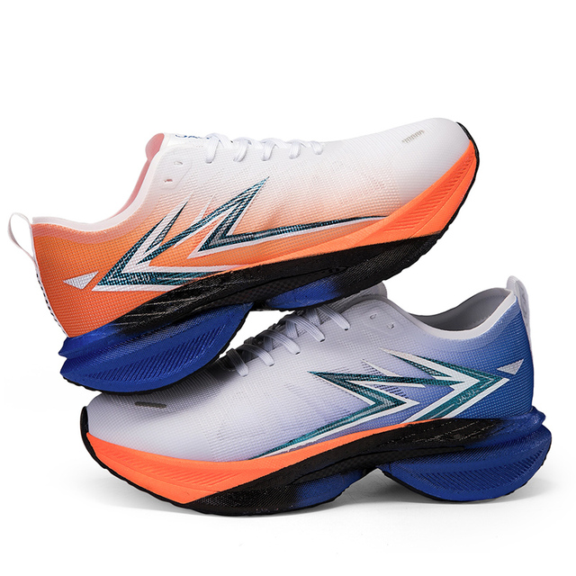 Men's Lightweight Road Running Sneakers Low-Top Track Trail Athletic Shoes with Carbon Plate Cushion New Pair Shoes for Men