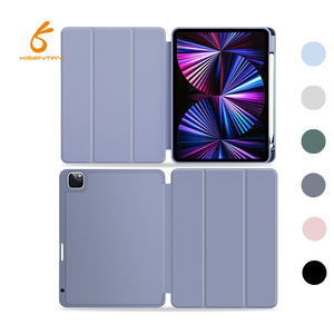 2025 fixation magnétique mince support à trois volets intelligent nouveau bébé peau sentiment tablette étui pour Apple <span class=keywords><strong>Ipad</strong></span> avec porte-crayon - Product Image 4