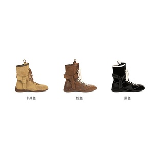 รองเท้าบู๊ทอินเทรนด์สำหรับผู้หญิงแบบใหม่ อเนกประสงค์ นุ่ม สบาย น้ำหนักเบา ไม่เสียดสี ใช้ได้ทั้งในร่มและกลางแจ้ง - Product Image 6