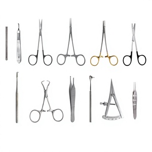Kahlu ชุดเครื่องมือผ่าตัดสแตนเลส12ชิ้นอุปกรณ์ศัลยกรรมกระดูก - Product Image 1