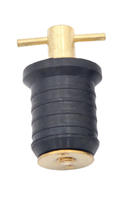 Bouchon de vidange à poignée à clipser en acier inoxydable 316 avec bouchon en caoutchouc pour sortie d'eau de bateau, accessoires et raccords marins