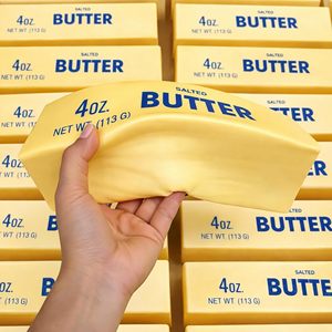 New Kawaii Simulated Butter <b>Squishy</b> Toy Jumbo Slow Rising Stick Wet Soft Polyurethane Decompression Slow Rebound Cute for Kids - Product Image 2