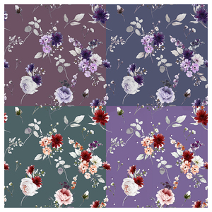 ผ้าชีฟองสำหรับผู้หญิงพิมพ์ลายดิจิทัลหลายดีไซน์แคนาดาผ้าชีฟอง koshibo - Product Image 2