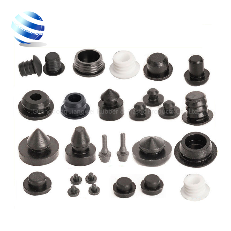 Custom flexible round small waterproof epdm pu silicone rubber screw covers end water pipe dust seal hole caps plug stopper