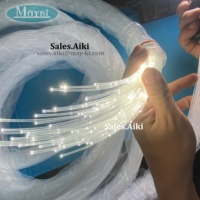 Cable de Fibra Óptica al por Mayor de Fábrica China, Fibra PMMA de 0.25mm a 3mm con Luz LED en el Extremo, Varios Tamaños Disponibles
